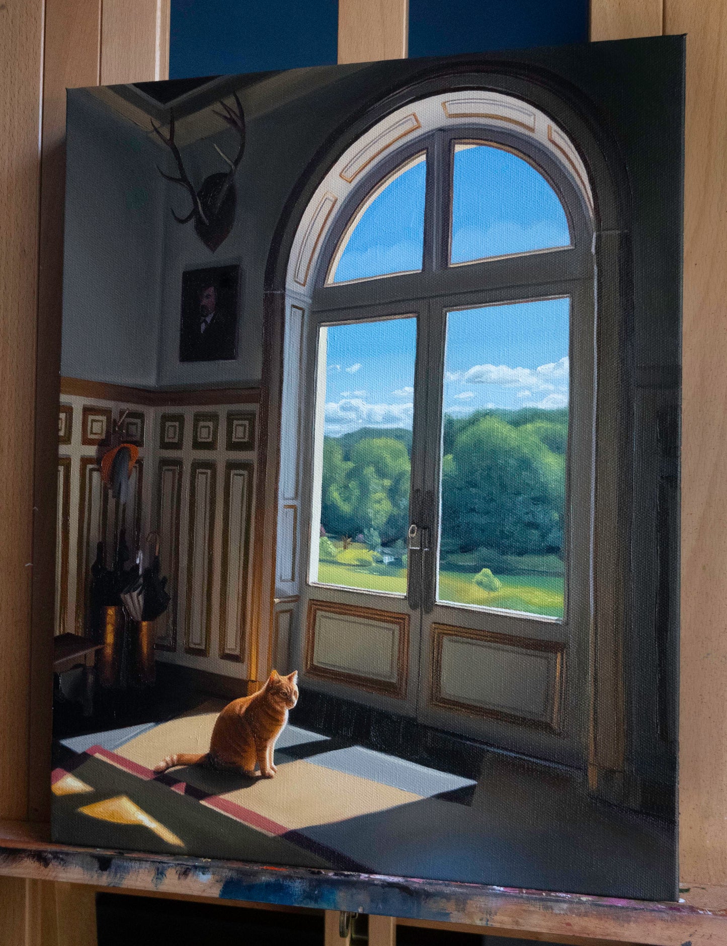 Dusty in the Chateau