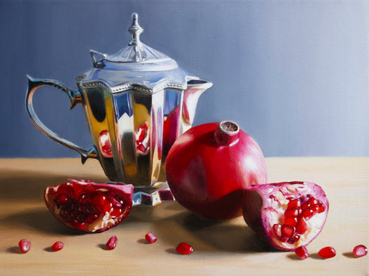 Pomegranates and Silver